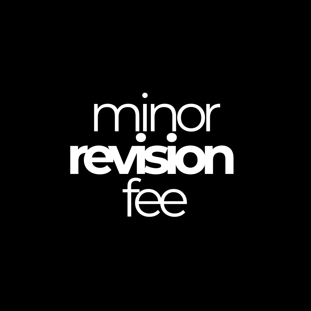 minor revision fee