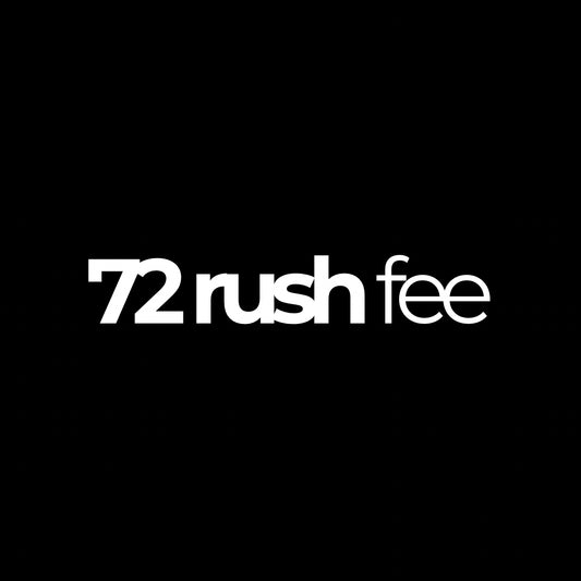 72 hour rush fee