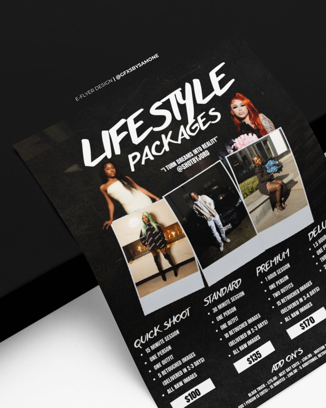 e-flyer design